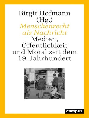 cover image of Menschenrecht als Nachricht